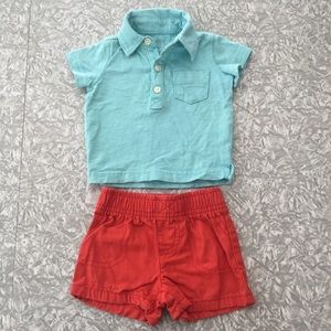 Carter’s Polo & Shorts